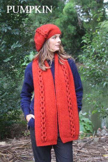 Lothlorian Merino Possum Chain Scarf